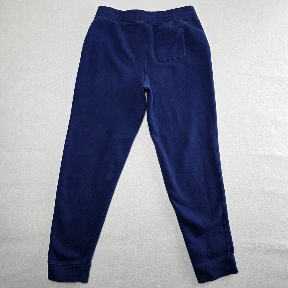 Polo Ralph Lauren Boys XL 18-20 Jogger Sweatpants Navy Blue Drawstring